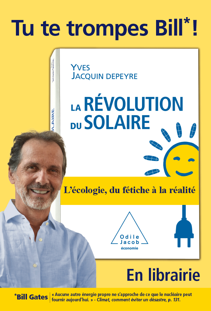 évolution du Solaire - Tu te trompes Bill (Gates)